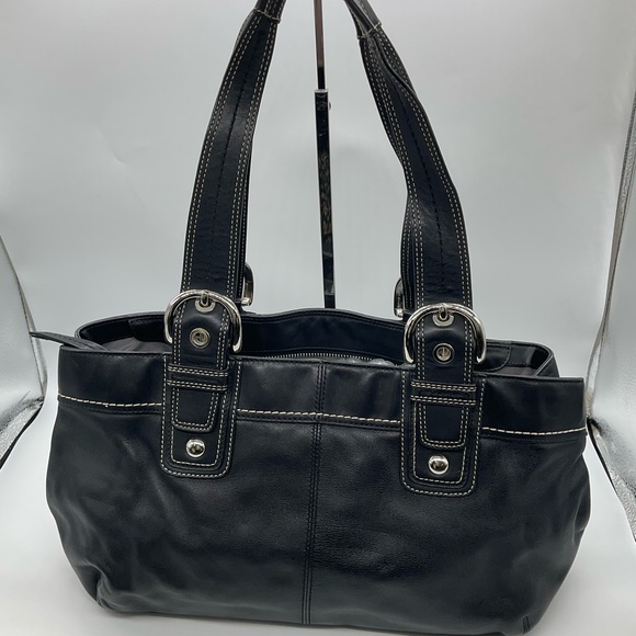 COACH LEATHER PLEATED SOHO BAG - Picture 2 of 10